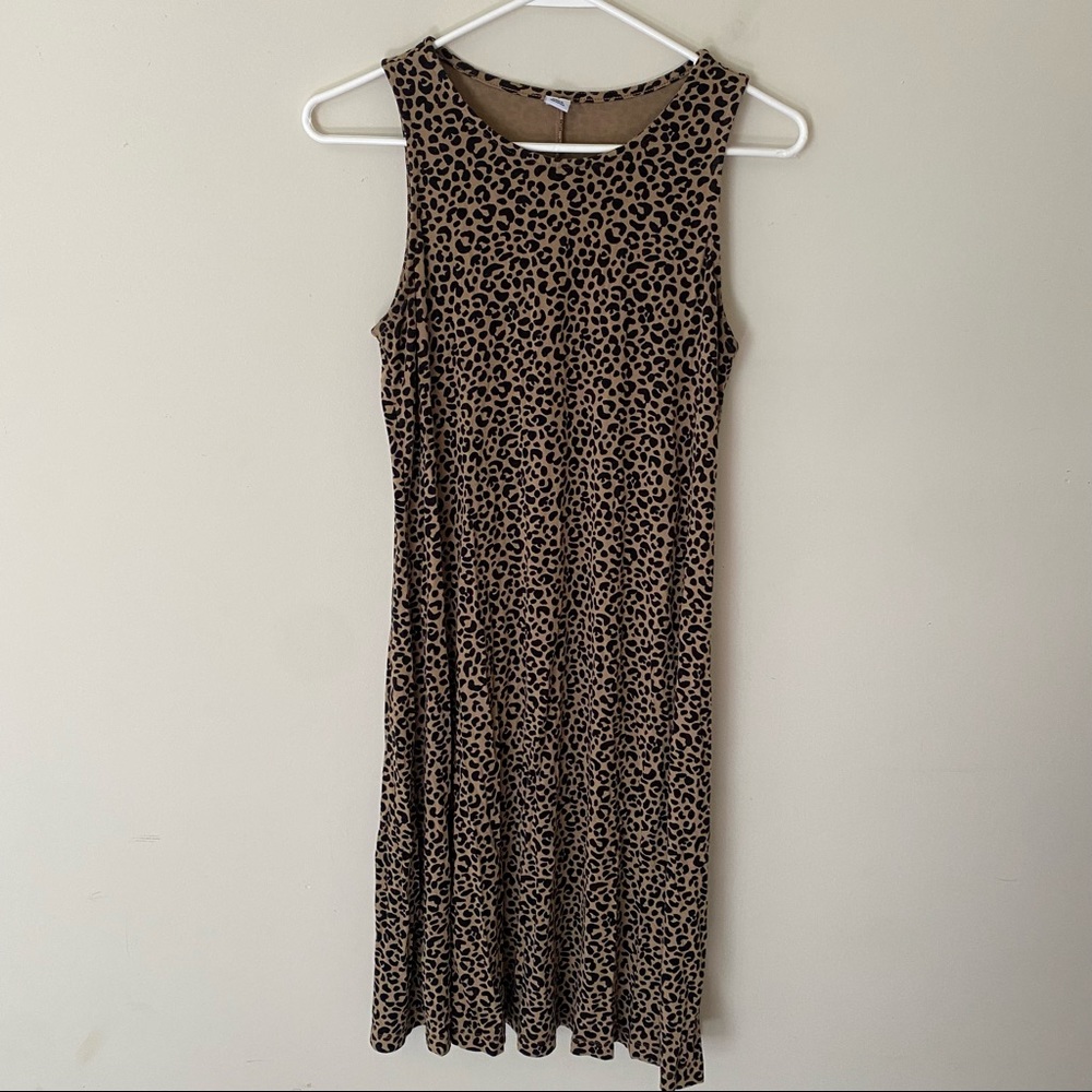 Old Navy Women’s Cheetah Print Dress Size S